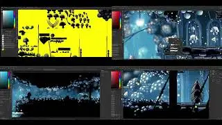 Fungal Wastes Timelapse (4split 100x speed)