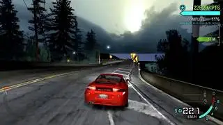 NFS:Carbon - 1997 Mitsubishi Eclipse GTS vs. Lamborghini Murcielago(Wolf)