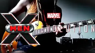 X Men evolution - tema desenho guitarra cover