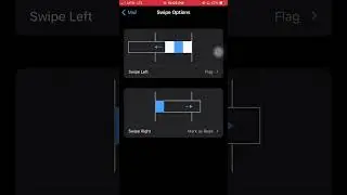 Swipe options 😇