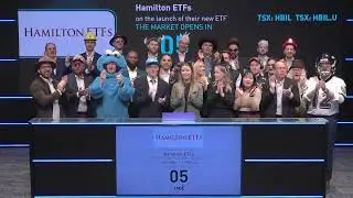 Hamilton ETFs (TSX: HBIL) Opens the Market Thursday, October 31 2024