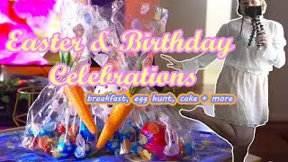 A joyful easter day 🐰| birthday fun with the family 🍰| daily life