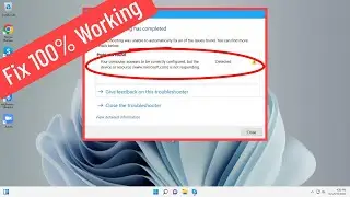 Computer Appears to be Correctly Configured, But the Device Detected or Resource In Not Responding