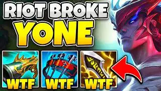 RIOT BROKE YONE FOR SEASON 16! THIS NEW ITEM IS BROKEN! (TRUE DAMAGE CRITS)