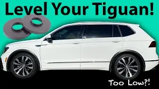 VW Tiguan Suspension Leveling Kit Install - ECS Tuning 