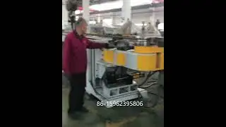 75CNC customized machine for boiler chimney industry,  feeding length 12m