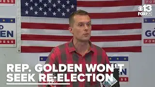 Maine Rep. Golden says he will not seek re-election