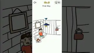 Brain Out Escape Room Level 9 Find Key.