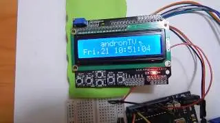 Arduino Clock Module LCD Screen