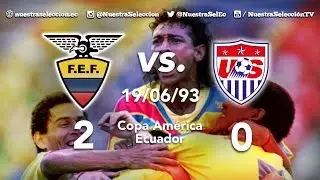 [Partido del Recuerdo] Ecuador 2-0 Estados Unidos - Copa América: Ecuador 1993