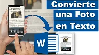 convertir una Foto en Texto en word