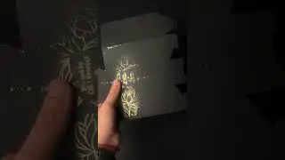 Printing and Foiling on Pre-cut Light Luxury Packaging
