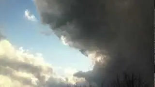 Strange Cloud Formation