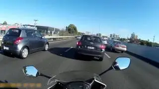 A little too close