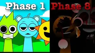 Phase 1 vs Phase 8 - SPRUNKI