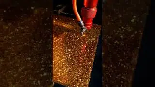 Golden Acrylic Sheet Casting