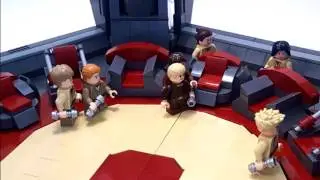 Lego StarWars Jedi Council Room MOC (RebelLUG Order 66 Ep. 9)