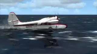 FSX Water Landing *TEST HD*