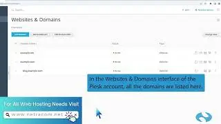 How to remove subdomain in Plesk