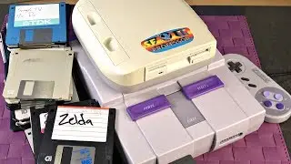 A Super Nintendo (SNES) Floppy drive?! How does it WORK?