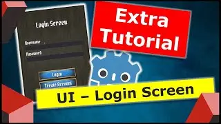 Godot UI Tutorial - How to Create a Login Screen | Godot Dedicated Server Extra