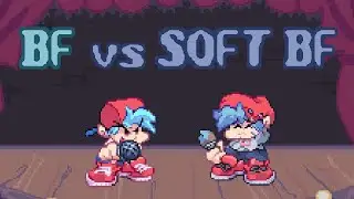 Soft Bf vs Bf but pixel - FNF full week / Normal mode