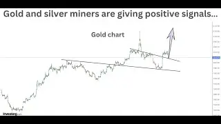 Gold and silver miners are giving positive signals…