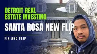 Starting Our Detroit Fix & Flip: A First Look at Santa Rosa Property! - Detroit Real Estate