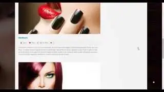 Salon - Adding images after importing XML demo content.