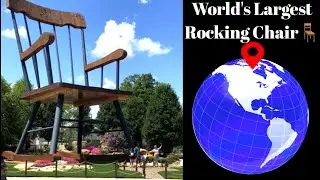 World's Largest Rocking Chair on Google Earth