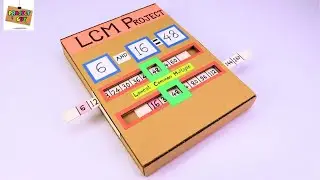 Maths Project Working Model - LCM Maths Project | Best Maths Project | Maths working model |
