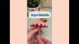 Handmade | Make a Paper Umbrella with me #asmr