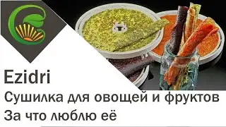 За что я люблю сушилку для овощей Изидри