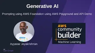 Prompting using AWS Foundation using AWS Playground and API Demo