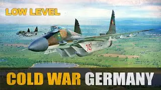 Cold War Germany - The Best Map for Low-Level Flying? | DCS MiG-29