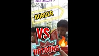 YUMMY.... JUARA BURGER DAN HOTDOG FAVORIT DI BSD !! #food #review #viralvideo  #burger #viral #meme