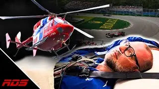 Crash en F1 : simulation d'un transport d'urgence en hélicoptère!