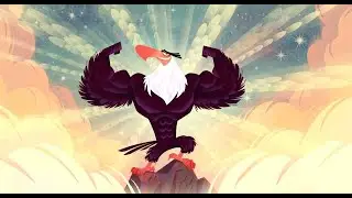 Caaaaw, the Proud and Mighty Eagle Man Flew