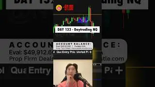 Sizing down and sticking with my discipline #scalping #nq #futures