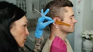 An Experimental Look Behind The Ear - Unique Skin Experiments (ASMR)
