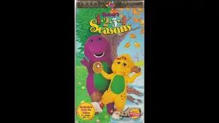 Barney's 1-2-3-4 Seasons 1998 VHS (with ActiMates Audio)