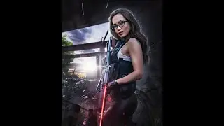 Girl of arms (Photomanipulation/Photobash) Speedart
