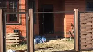 Забор в процессе