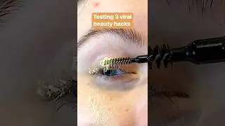 We tried these viral beauty tips and they were not worth the hype. #beautyhack #makeup #makeuptip