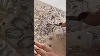 *satisfying* Lino Cutting & Printing 🌷