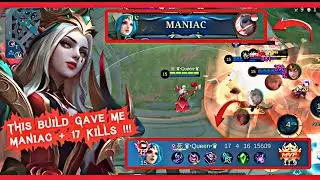 LOVE THIS NEW BROKEN BUILD MANIAC WITH 17 KILLS VEXANA DAMAGE MADE ALPHA CRY !! - MLBB