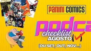 Barbacast da UB Editora #40 - Checklist Panini de AGOSTO #checklist #panini #marvel #dccomics