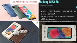 Samsung Galaxy M33 5G Unboxing & First Impressions | With 6000 mAh Battery  in Telugu Video