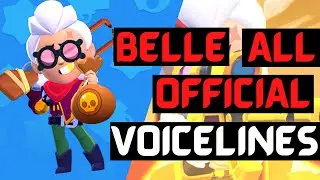 BELLE ALL OFFICIAL VOICELINES WITH SUBTITTLES | Brawlstars!