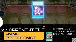 Discard All 5 Cards From My Opponents starting Hand, BUT They're An Anime Protagonist